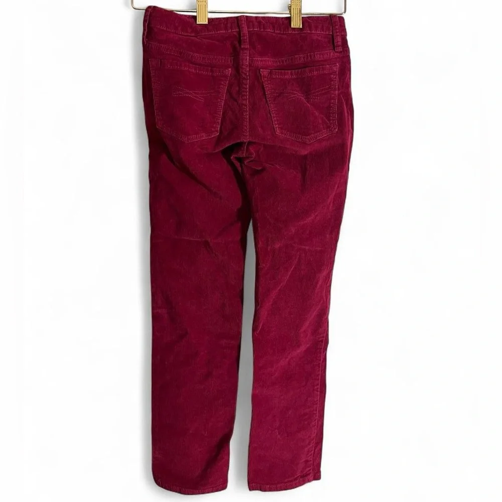 GapKids Skinny Fit Corduroy Pants - Girls Size 8 - Berry Pink